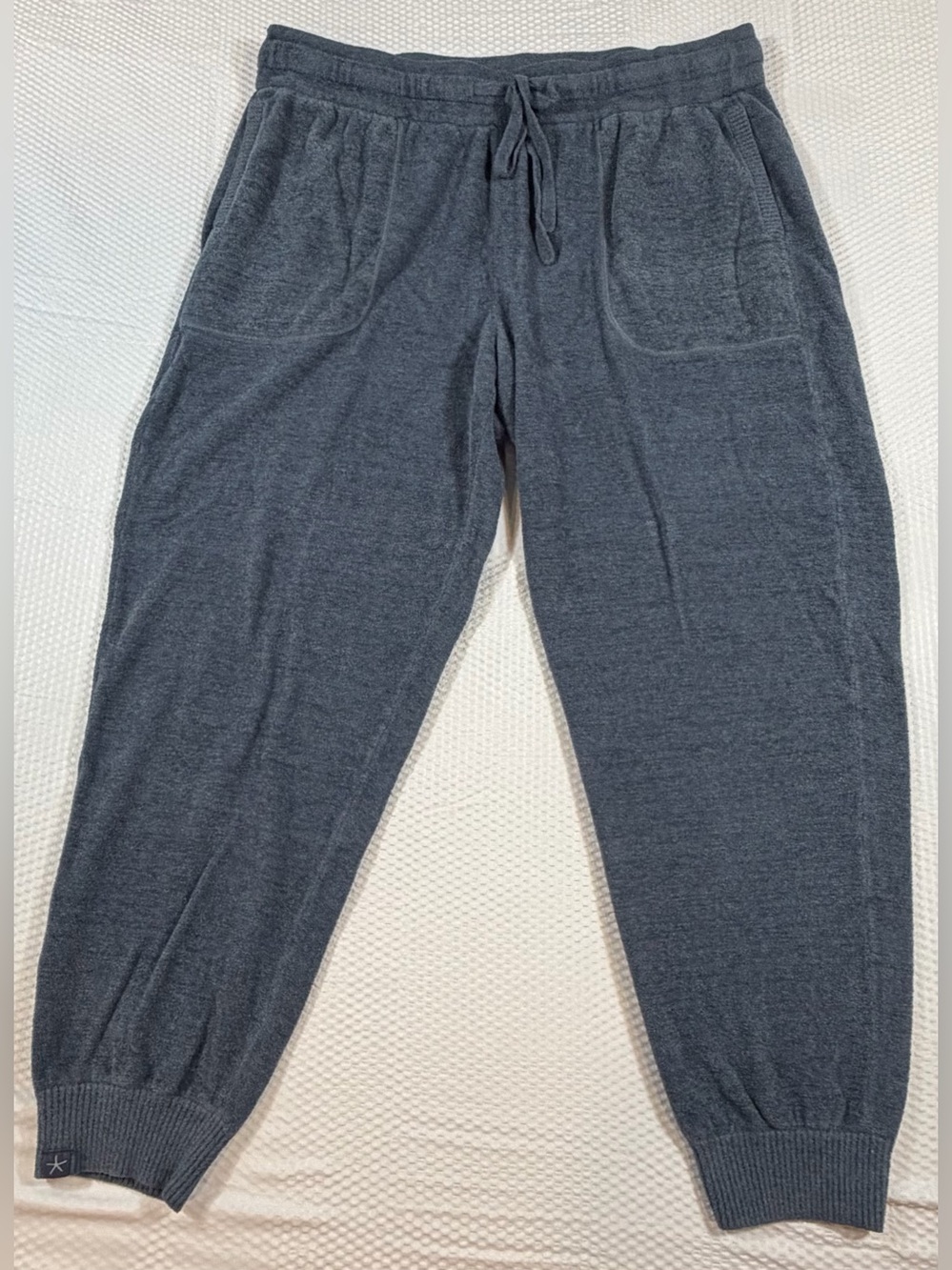 Barefoot Dreams Cozy Chic Ultra Lite Jogger Pants Women’s XL Blue Grey Soft